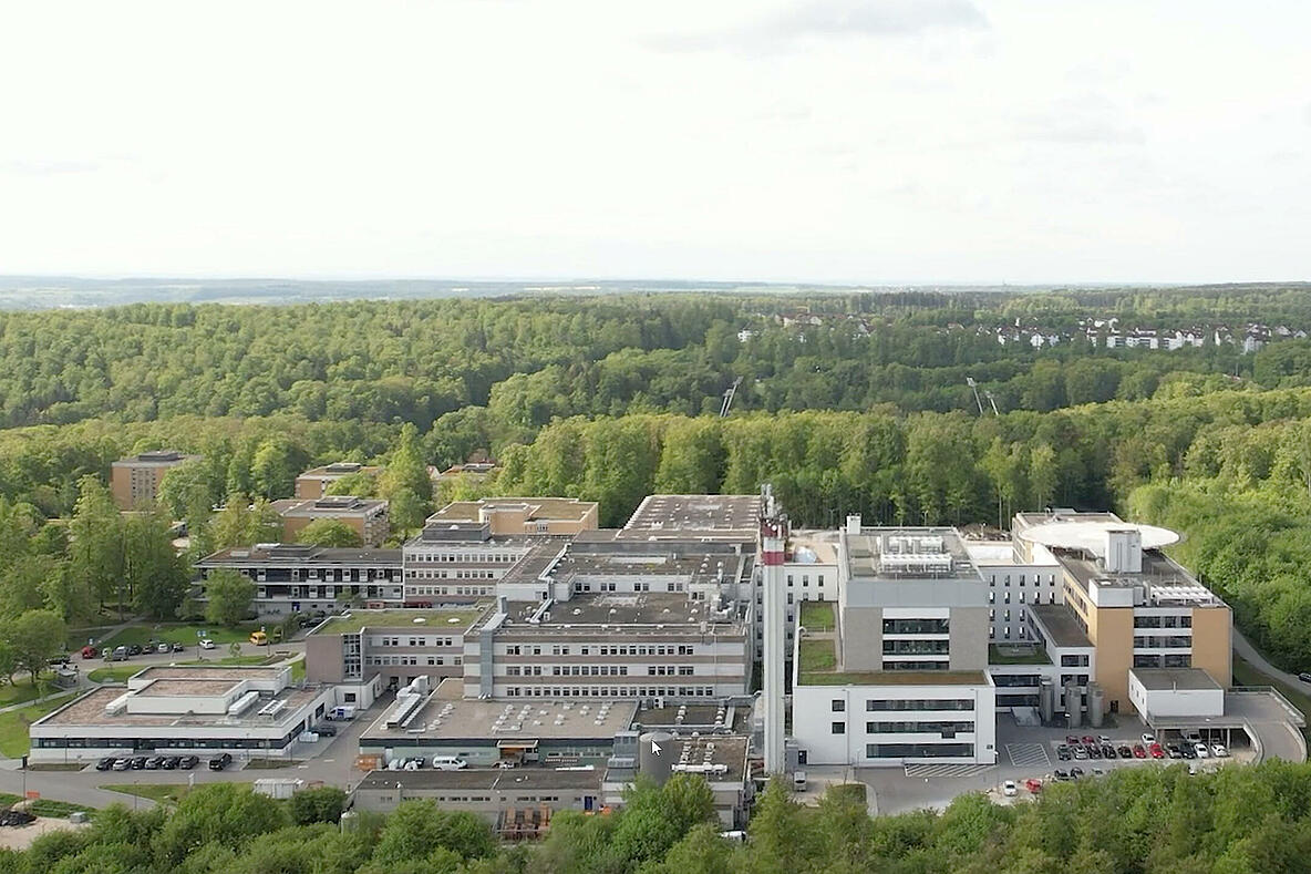 Luftaufnahme des Klinikums Heidenheim