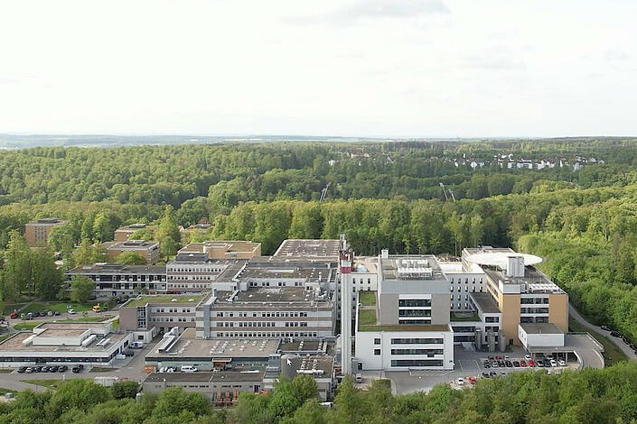 Luftaufnahme des Klinikums Heidenheim